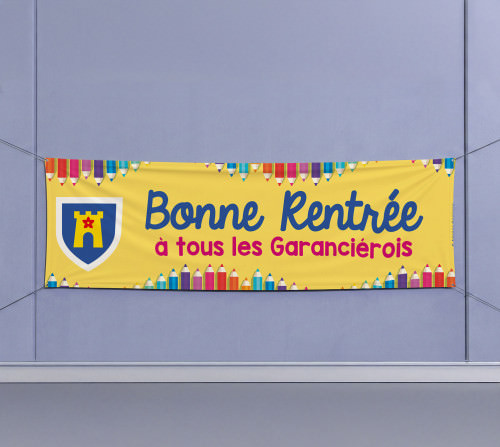 Banderole - Rentrée
